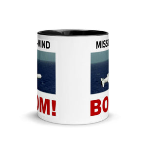 Missile-Mind BOOM! Mug with Color Inside