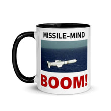 Load image into Gallery viewer, Missile-Mind BOOM! Mug with Color Inside
